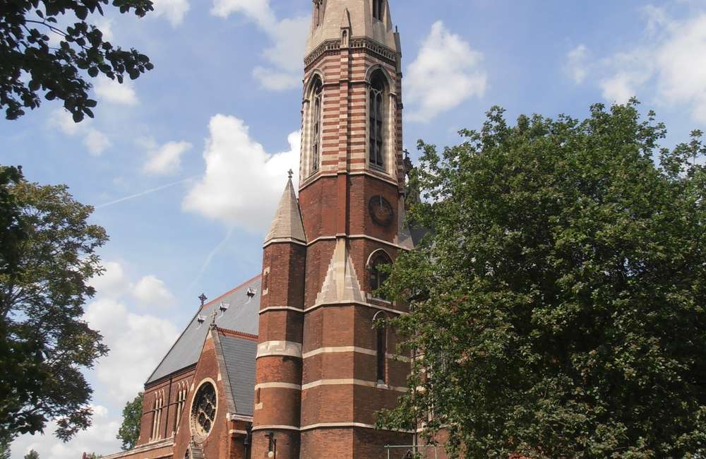 St. Mary's churchyard and gardens on Paddington Green