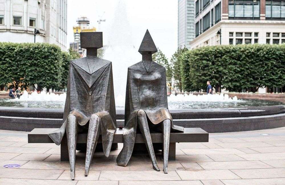 ‘Couple on Seat’