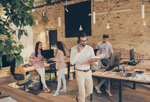 What do coworking spaces offer?