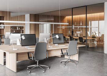 How much space is needed per person in an office?