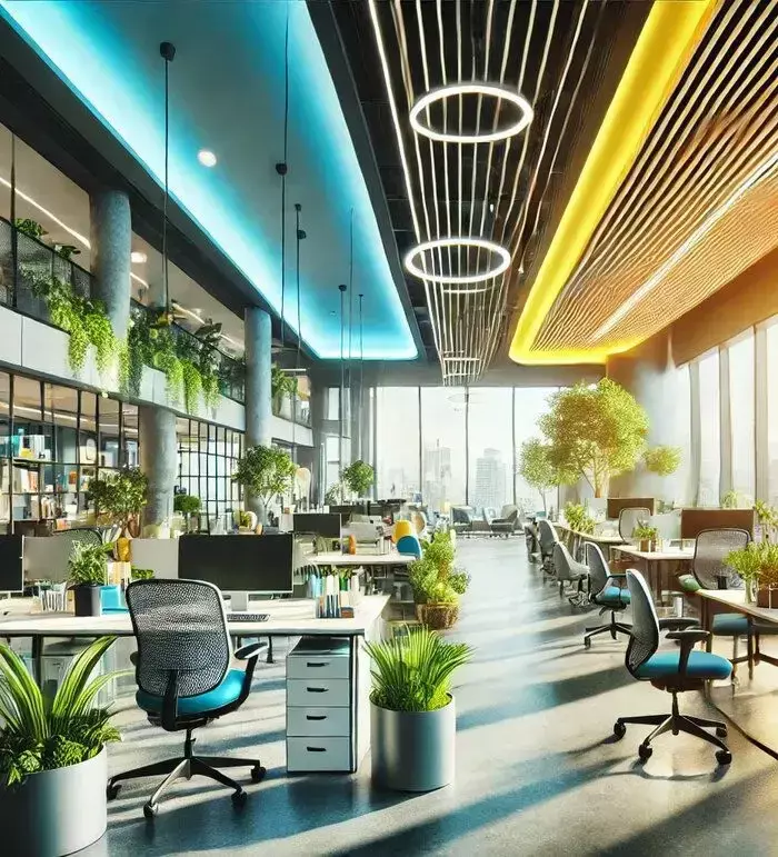 The Psychology of Office Colours and Their Impact on Productivity