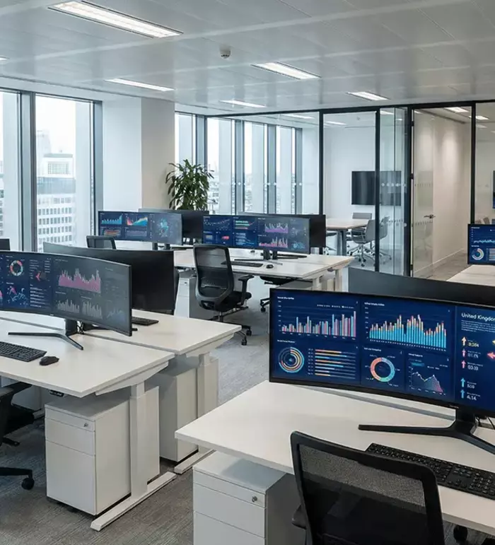 120+ UK Office Space Statistics 2025: The Market Report