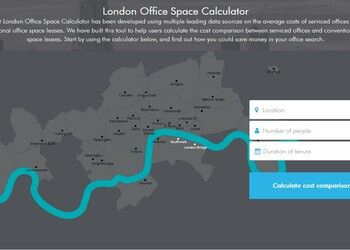London Office Space Calculator